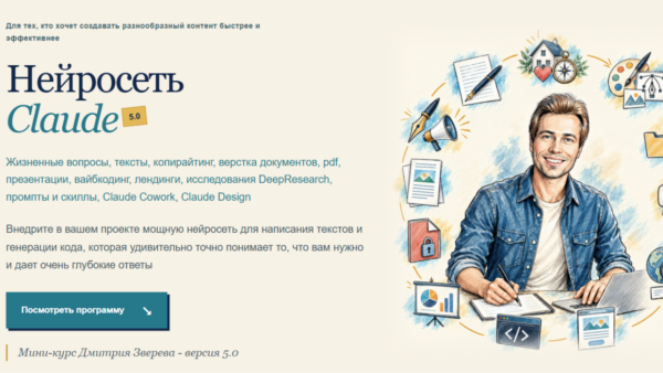 [Дмитрий Зверев] Нейросеть Claude 5.0 (2026)